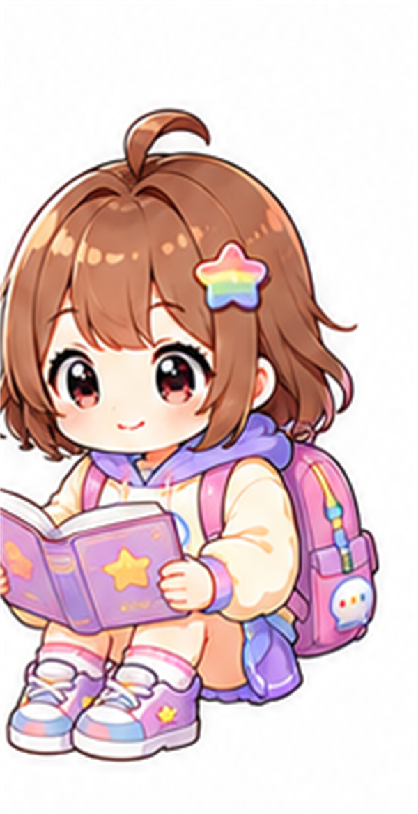 まなぶちゃんが安全な使い方を学んでいるイラスト